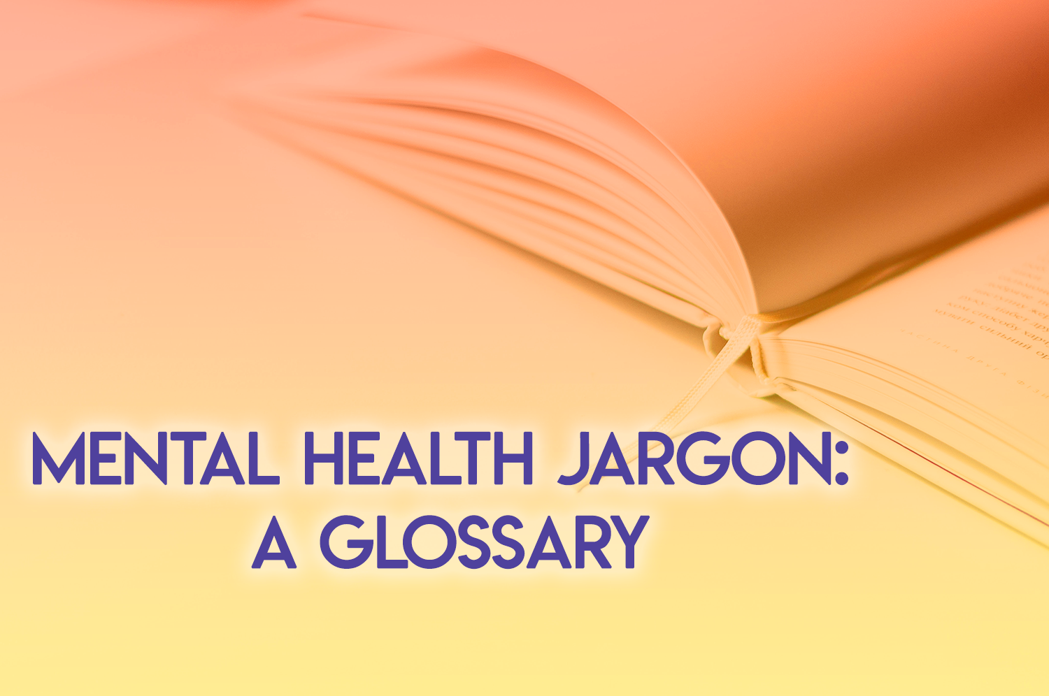 Mental Health Jargon